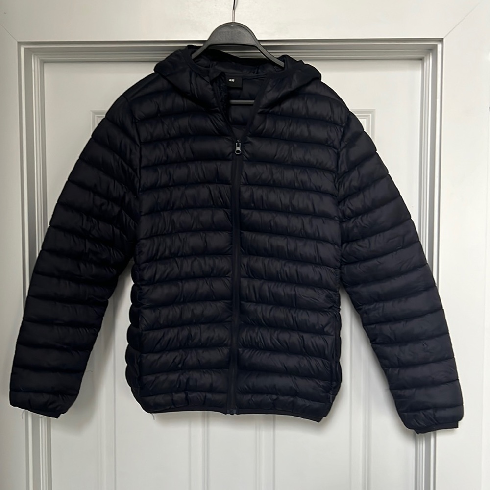 H&M Puffer Jacket -  Navy - Men’s medium - Excellent condition